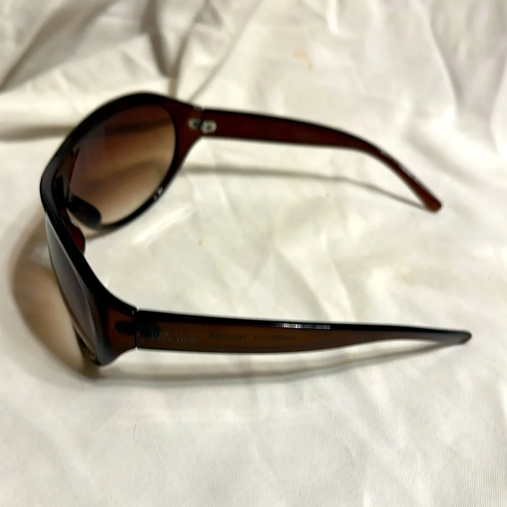 Kenneth Cole Round Sunglasses Brown